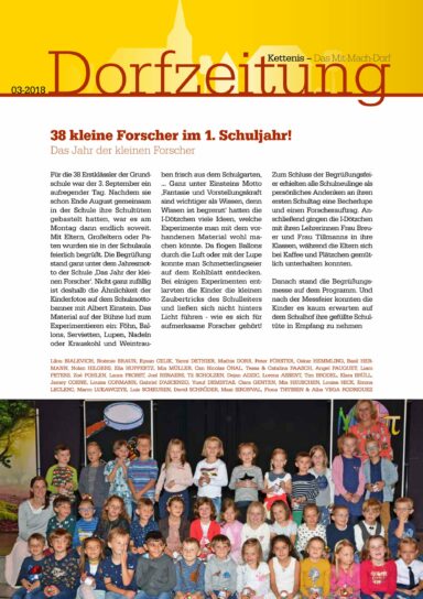 Dorfzeitung Kettenis 201803