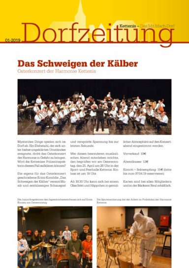 Dorfzeitung Kettenis 2019-01