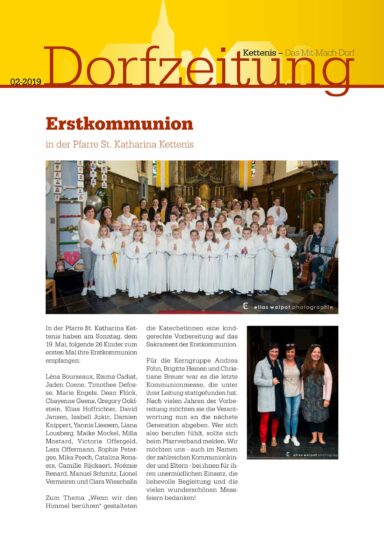 Dorfzeitung Kettenis 2019-02