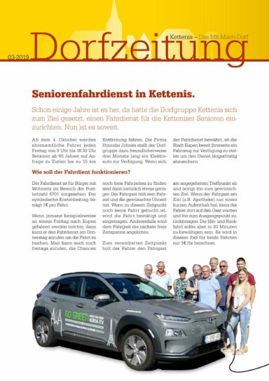 Dorfzeitung Kettenis 2019-03