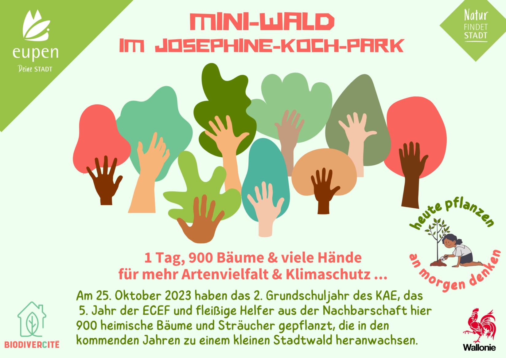 Flyer Tiny Forest Quer