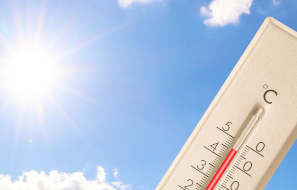 Hohe Temperaturen