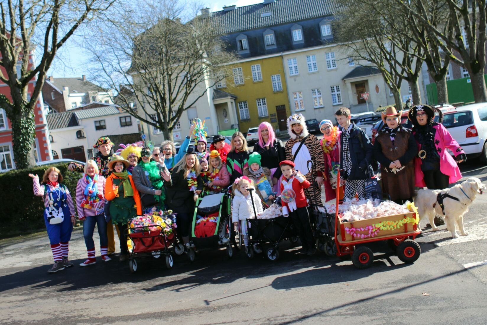 Mutzenverteilung Karneval
