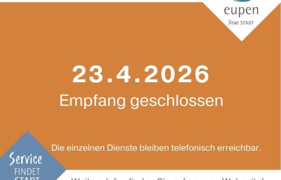 Öffnungszeiten Empfang