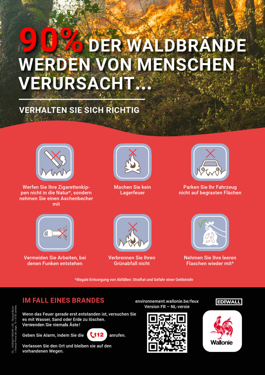 Waldbrände verhindern